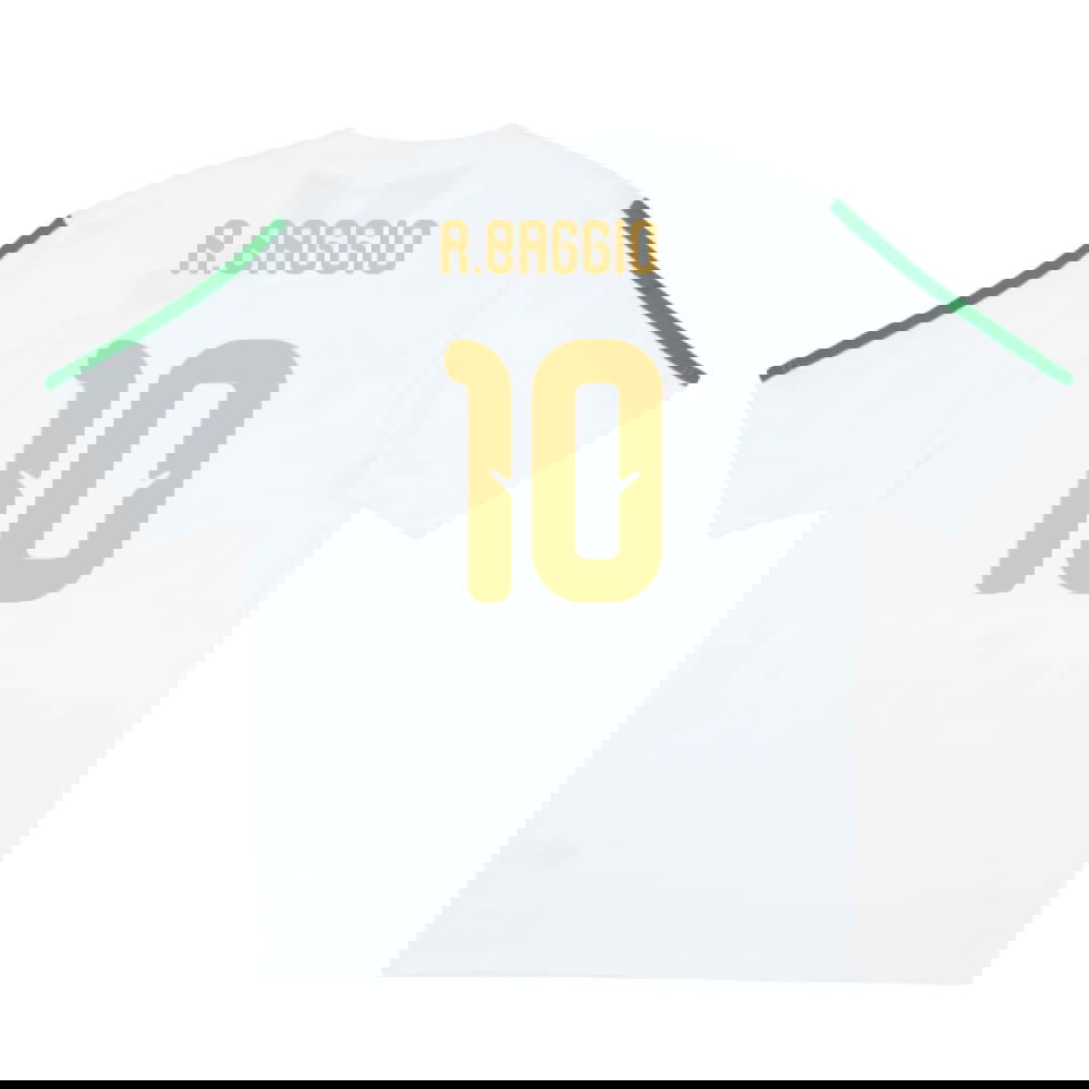 2026-2027 Italy DNA Tee (White) (R.Baggio 10)