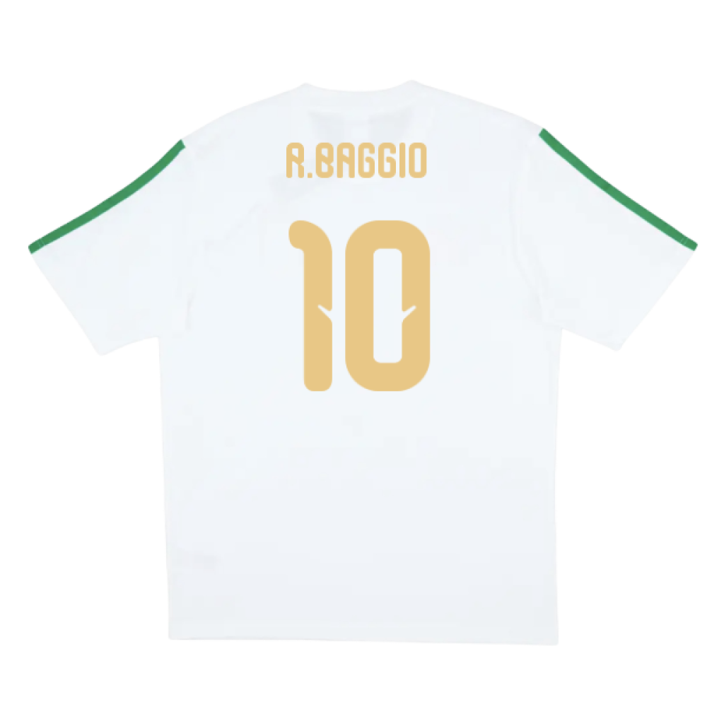 2026-2027 Italy DNA Tee (White) (R.Baggio 10)