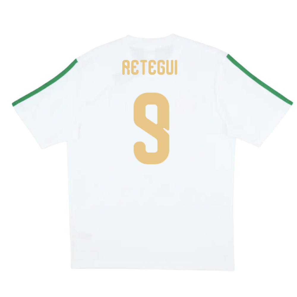2026-2027 Italy DNA Tee (White) (Retegui 9)