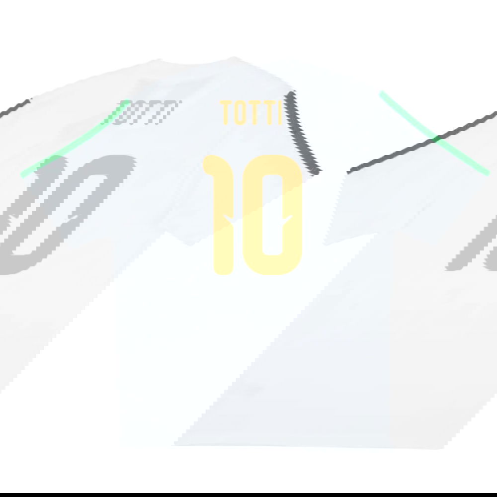 2026-2027 Italy DNA Tee (White) (Totti 10)
