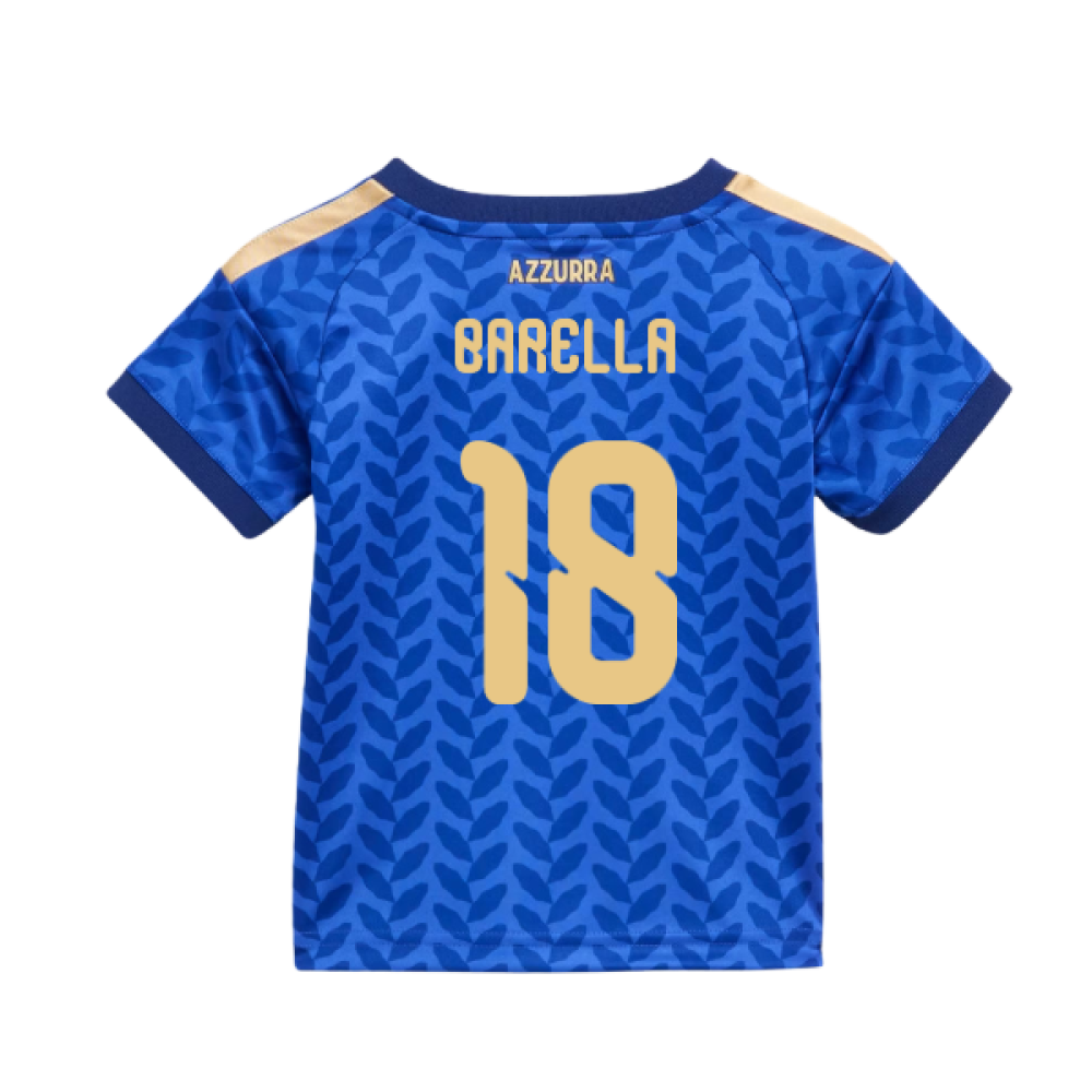 2026-2027 Italy Home Baby Kit (Barella 18)