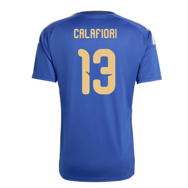 2026-2027 Italy Home Fan Jersey (Calafiori 13)