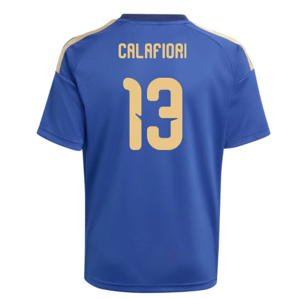 2026-2027 Italy Home Fan Jersey (Kids) (Calafiori 13)