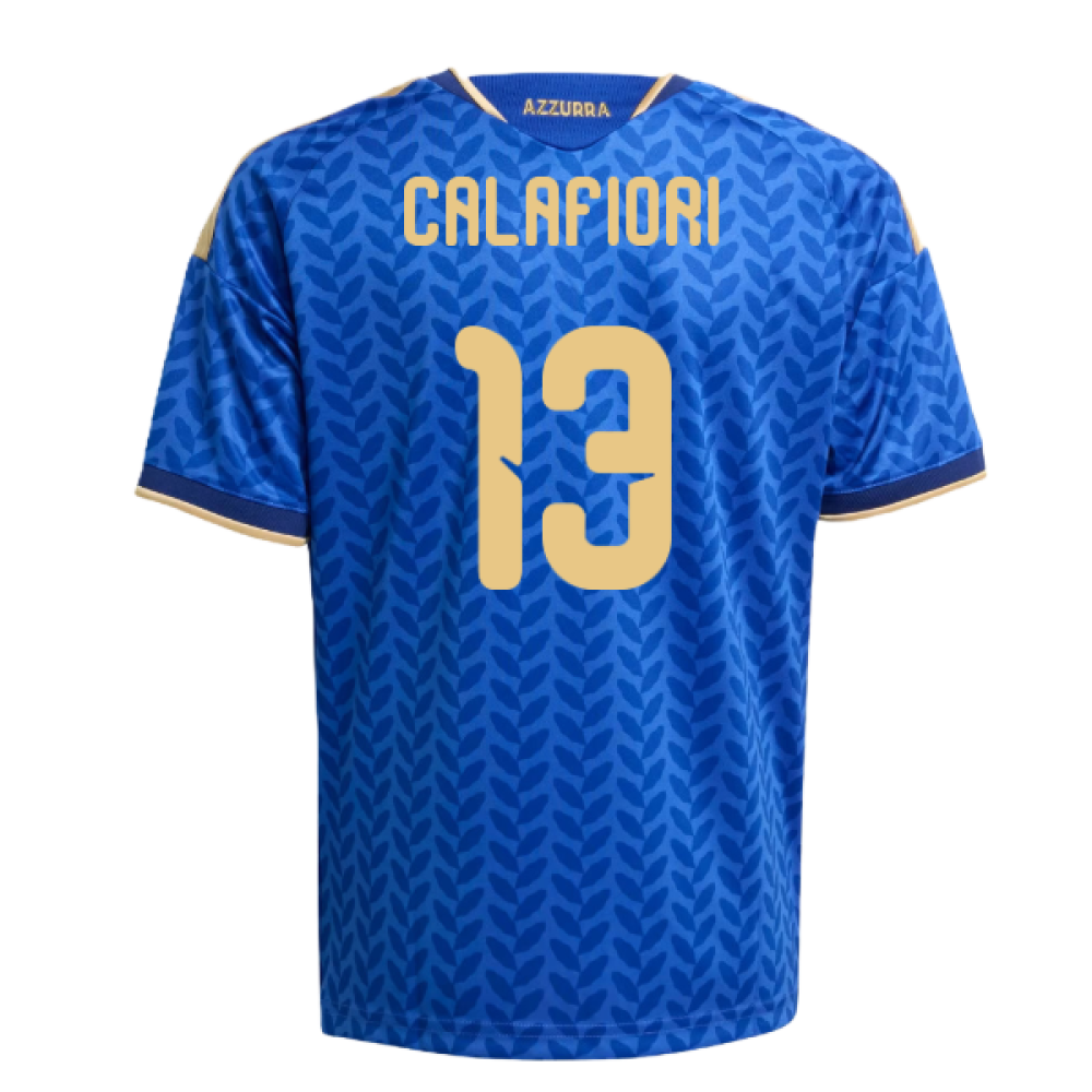 2026-2027 Italy Home Mini Kit (Calafiori 13)