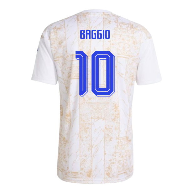 2026-2027 Italy Home Pre-Match Shirt (White) (Baggio 10)