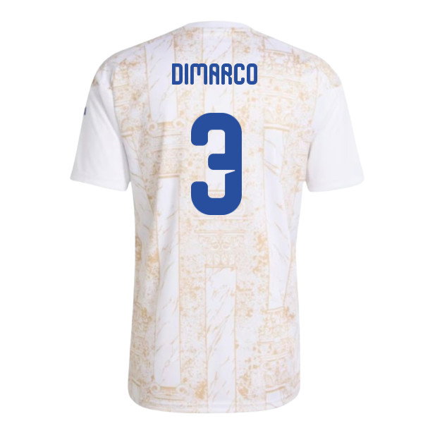 2026-2027 Italy Home Pre-Match Shirt (White) (Dimarco 3)