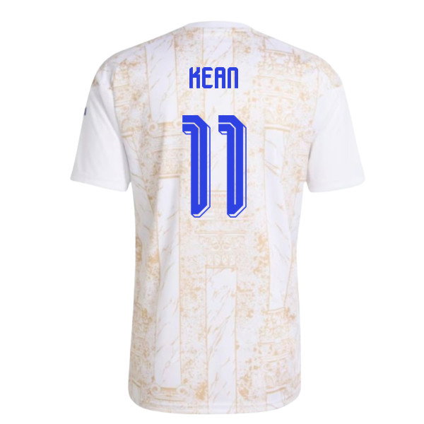2026-2027 Italy Home Pre-Match Shirt (White) (Kean 11)