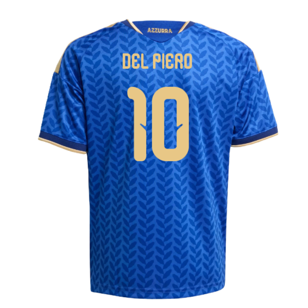 2026-2027 Italy Home Shirt (Kids) (Del Piero 10)