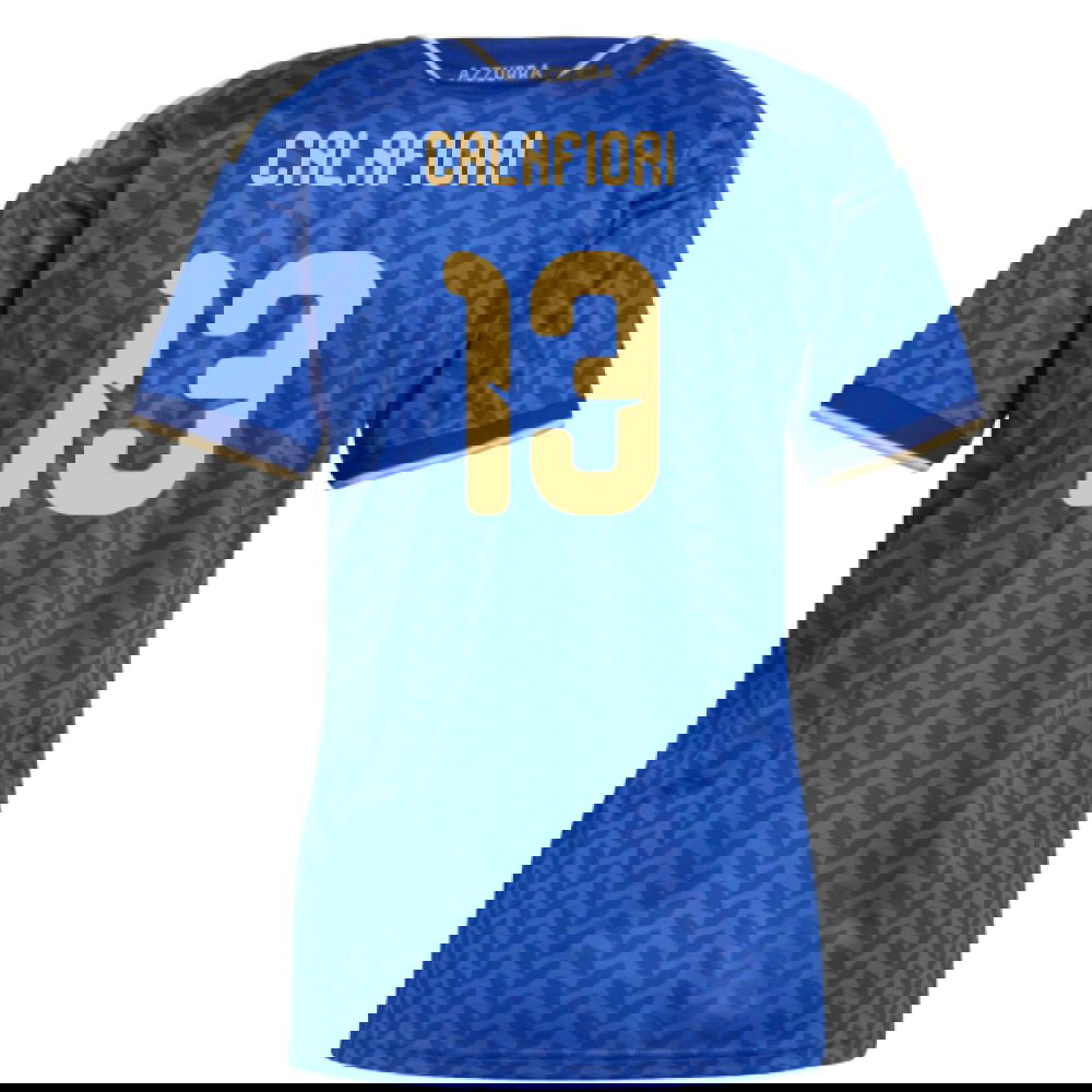 2026-2027 Italy Home Shirt (Womens) (Calafiori 13)