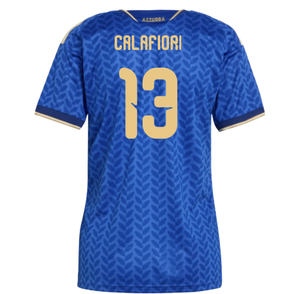 2026-2027 Italy Home Shirt (Womens) (Calafiori 13)