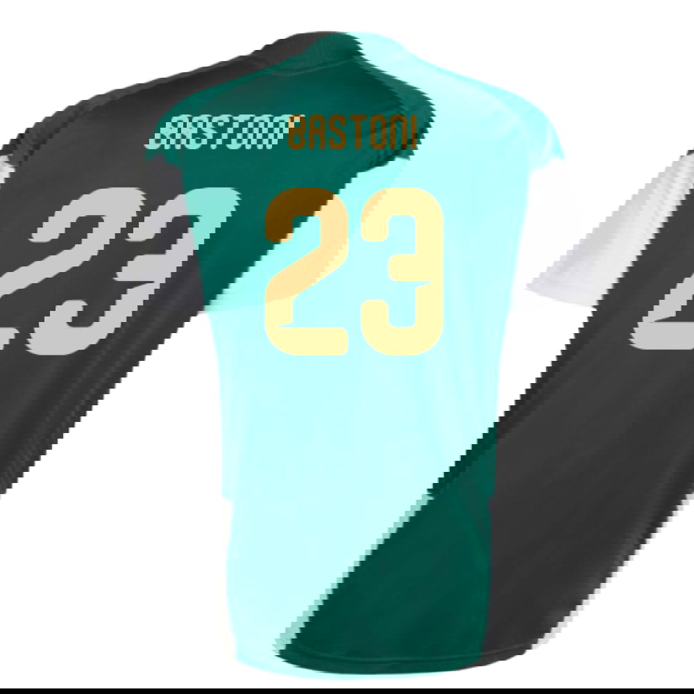 2026-2027 Italy Training Jersey (Green) (Bastoni 23)