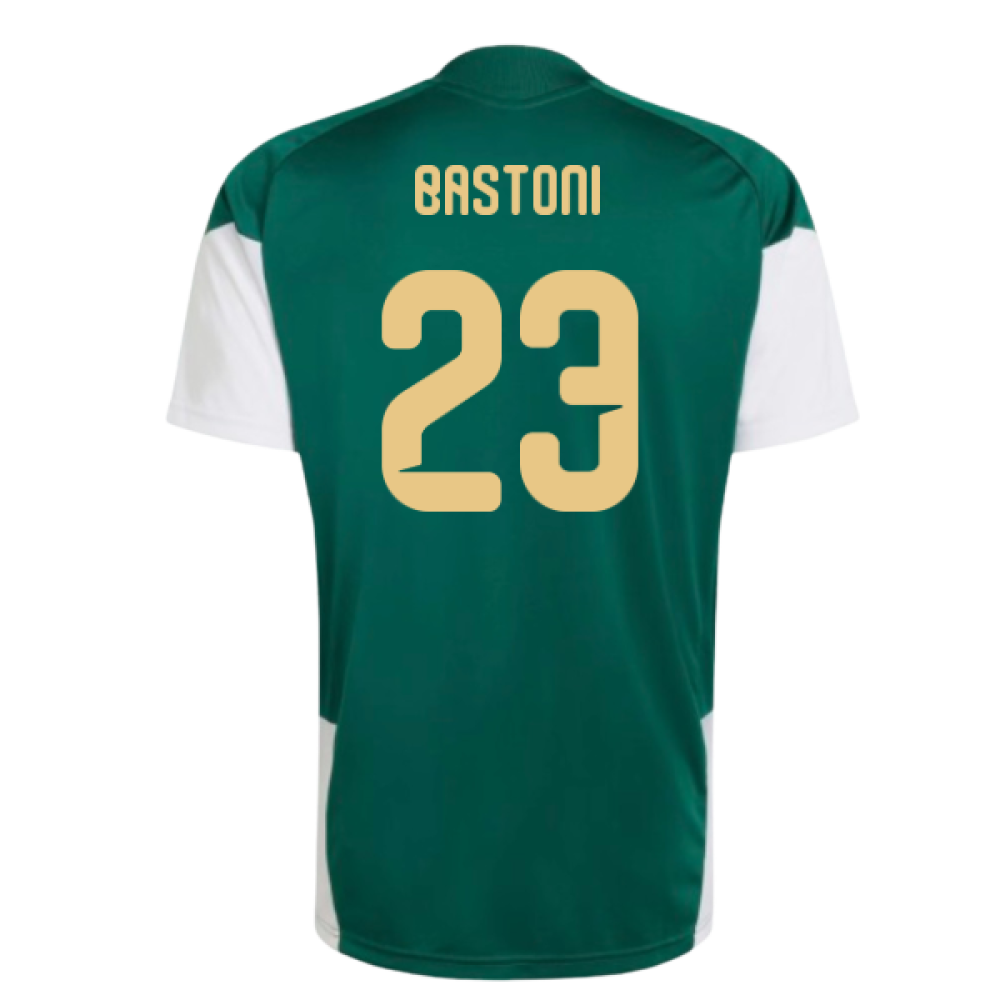 2026-2027 Italy Training Jersey (Green) (Bastoni 23)