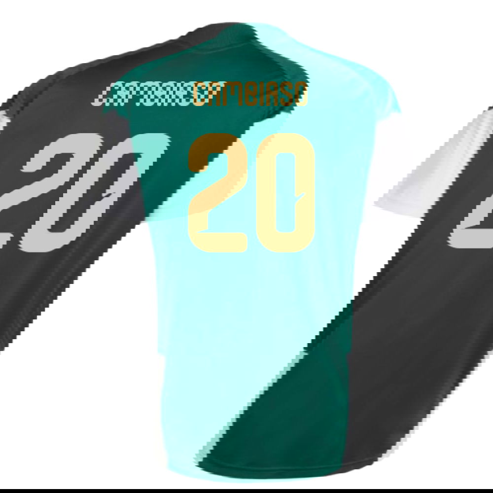 2026-2027 Italy Training Jersey (Green) (Cambiaso 20)