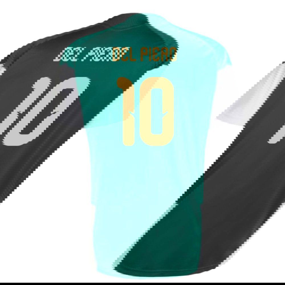 2026-2027 Italy Training Jersey (Green) (Del Piero 10)