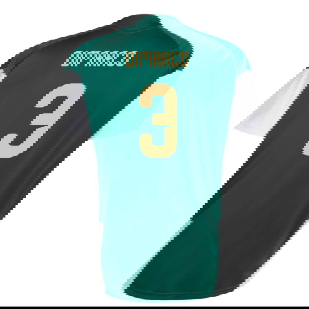 2026-2027 Italy Training Jersey (Green) (Dimarco 3)