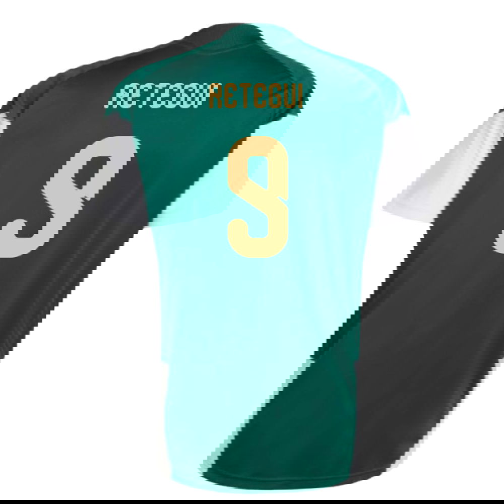 2026-2027 Italy Training Jersey (Green) (Retegui 9)