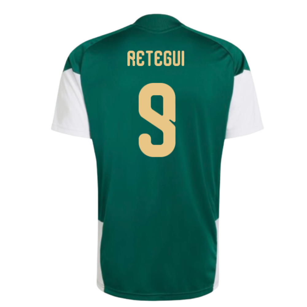2026-2027 Italy Training Jersey (Green) (Retegui 9)