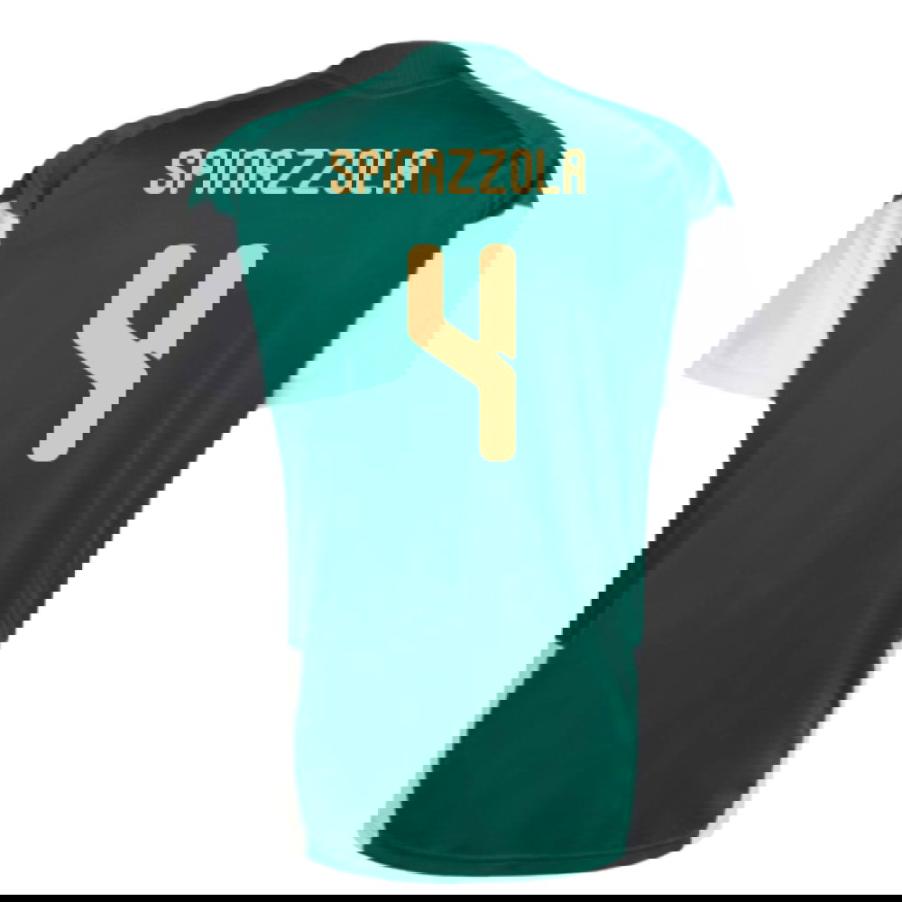 2026-2027 Italy Training Jersey (Green) (Spinazzola 4)