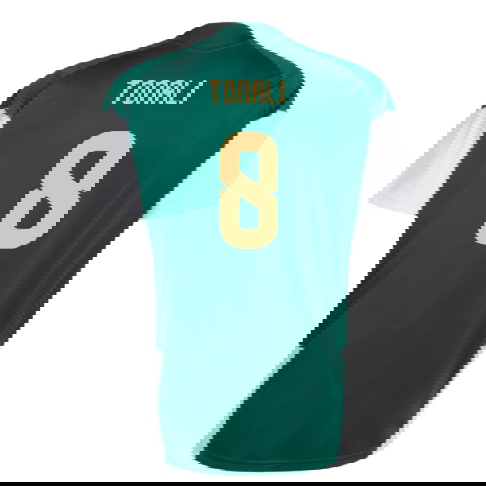 2026-2027 Italy Training Jersey (Green) (Tonali 8)