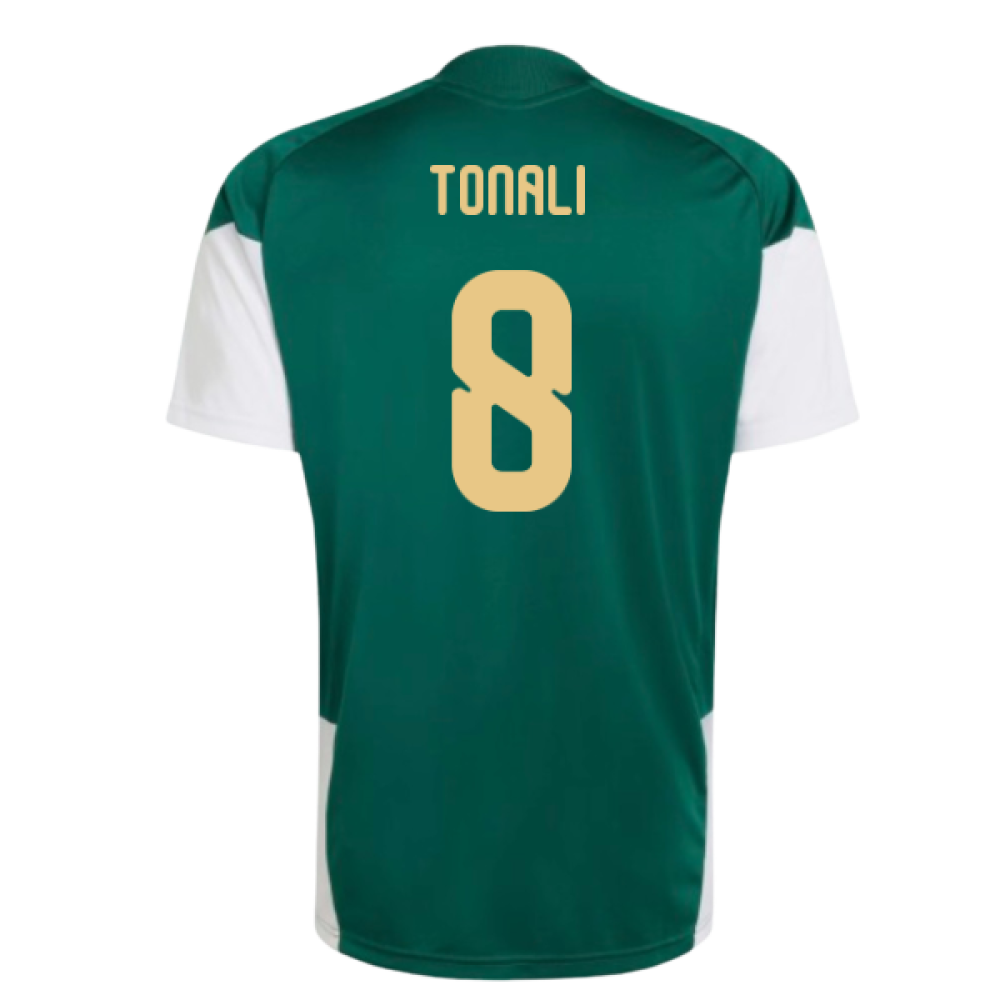 2026-2027 Italy Training Jersey (Green) (Tonali 8)