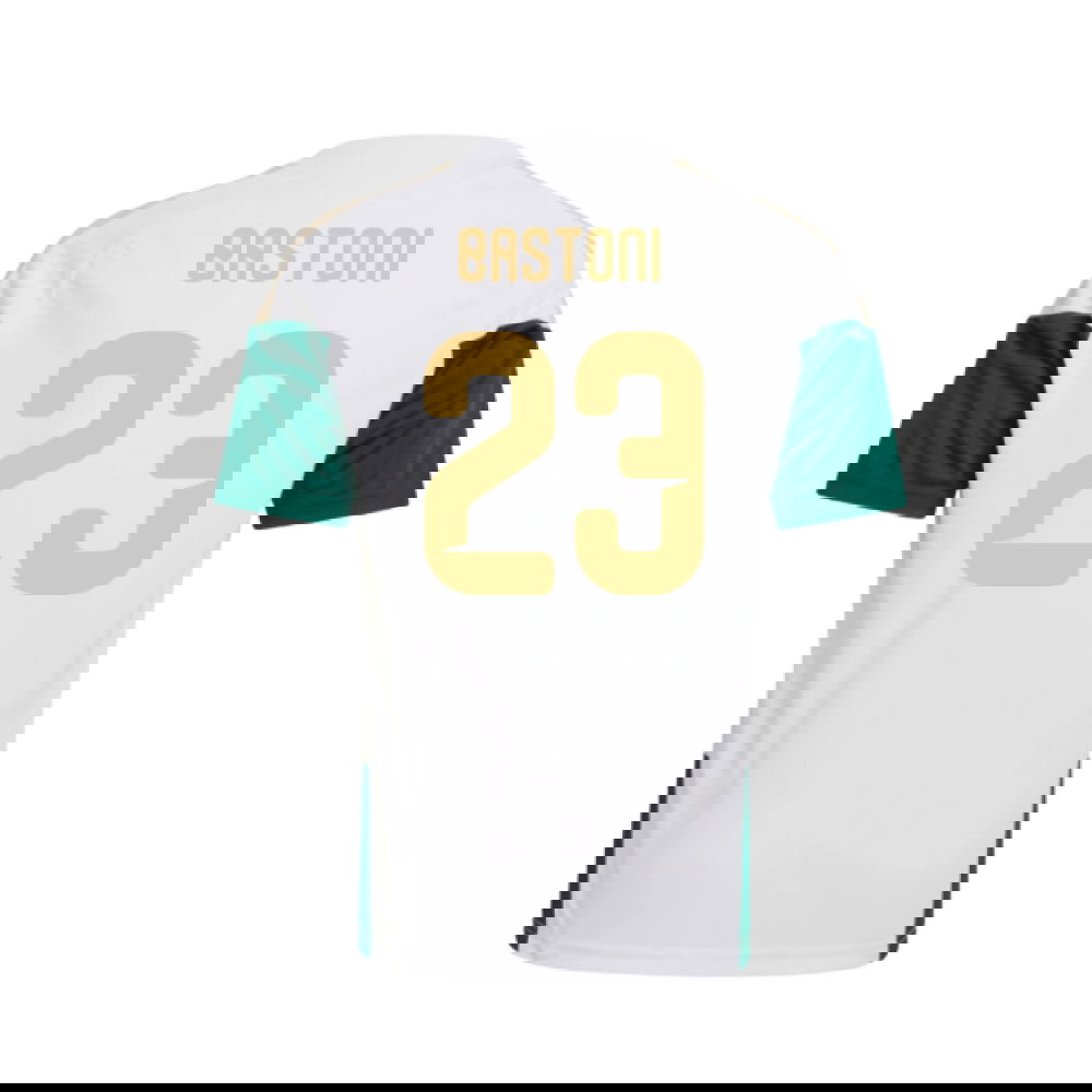 2026-2027 Italy Training Jersey (White) - Kids (Bastoni 23)