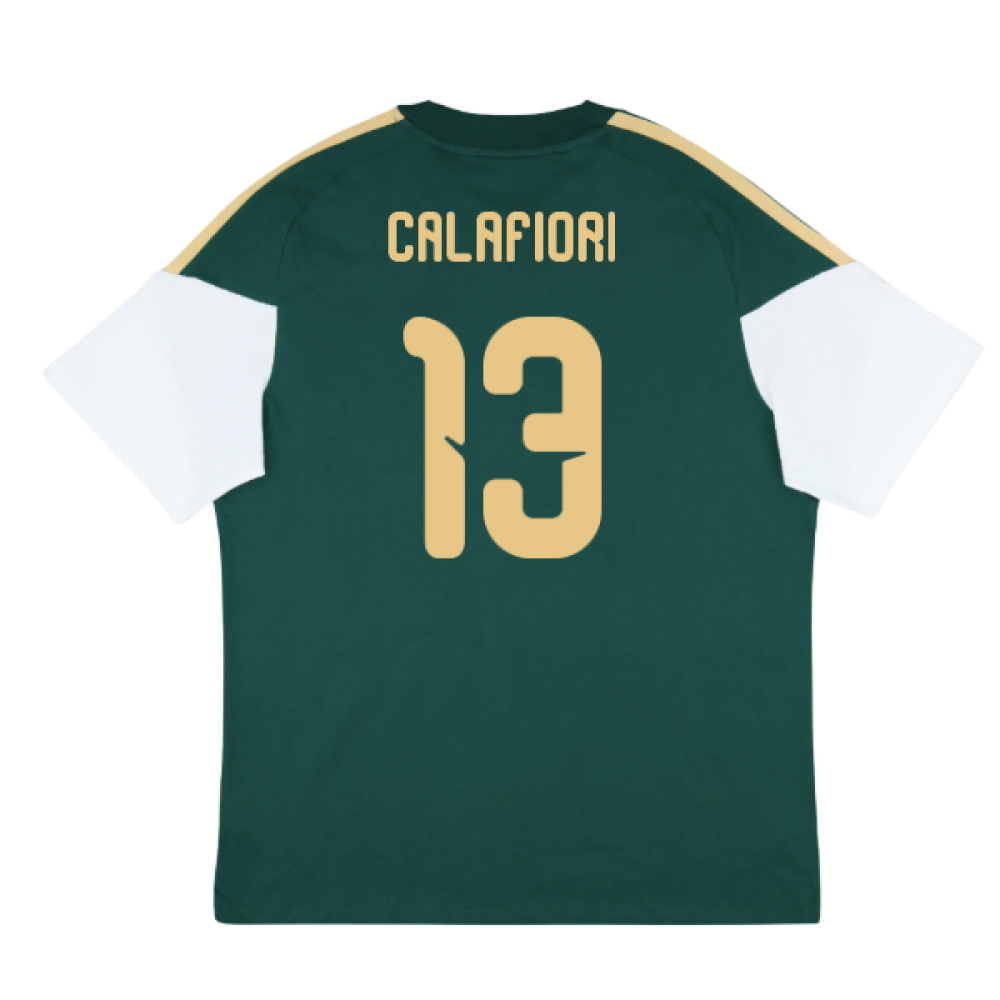 2026-2027 Italy Training Tee (Green) (Calafiori 13)