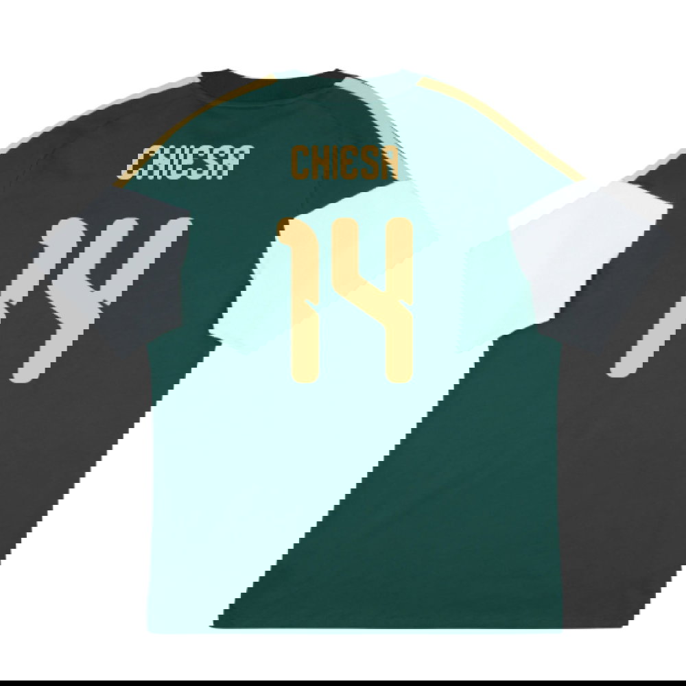 2026-2027 Italy Training Tee (Green) (Chiesa 14)