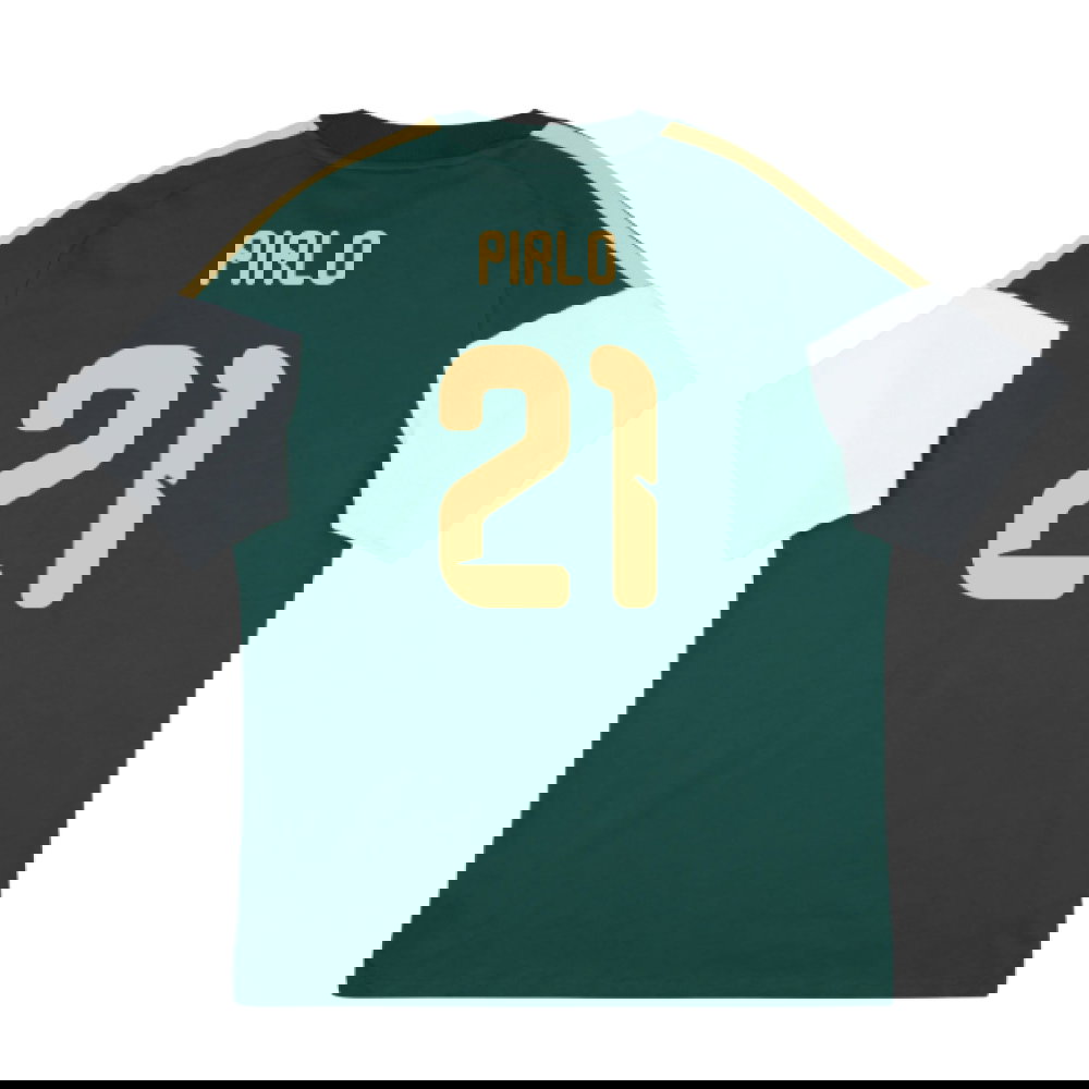 2026-2027 Italy Training Tee (Green) (Pirlo 21)