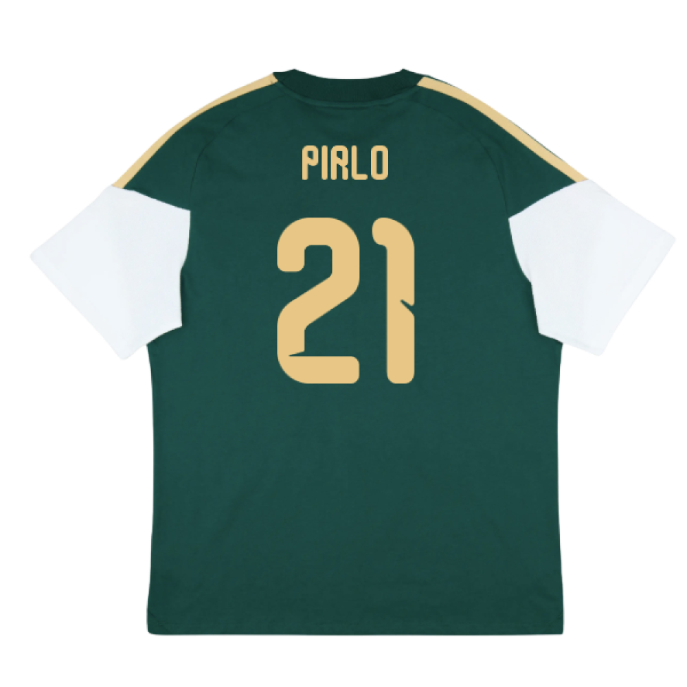 2026-2027 Italy Training Tee (Green) (Pirlo 21)
