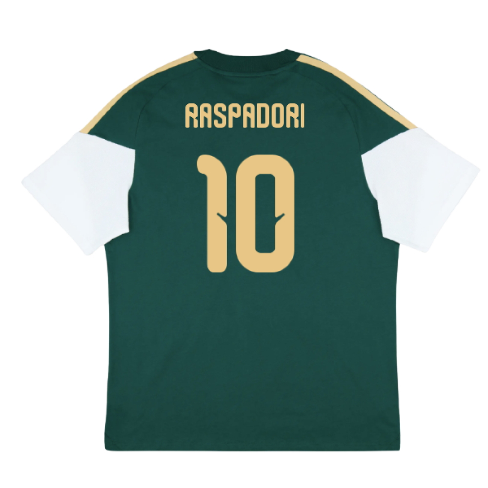 2026-2027 Italy Training Tee (Green) (Raspadori 10)