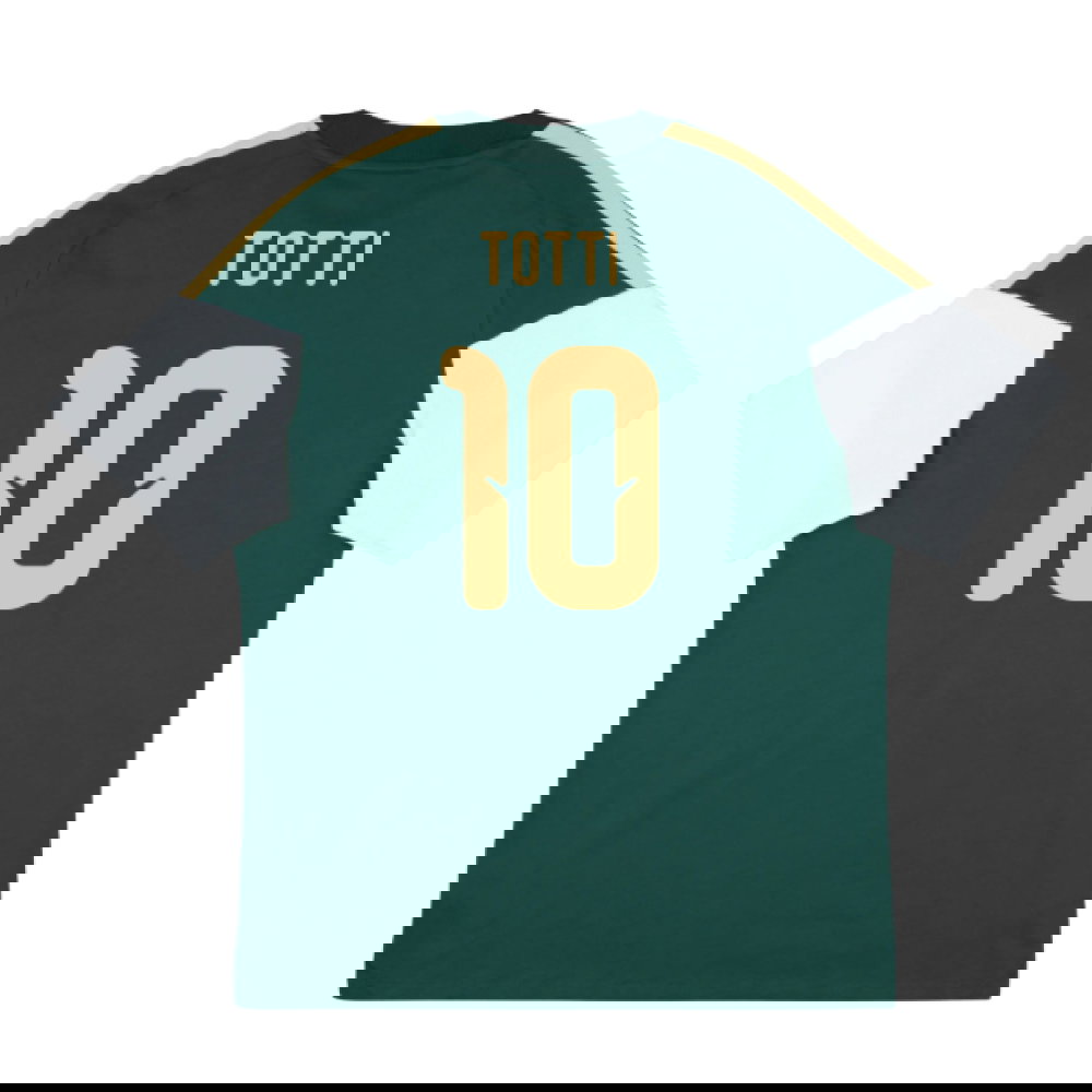 2026-2027 Italy Training Tee (Green) (Totti 10)