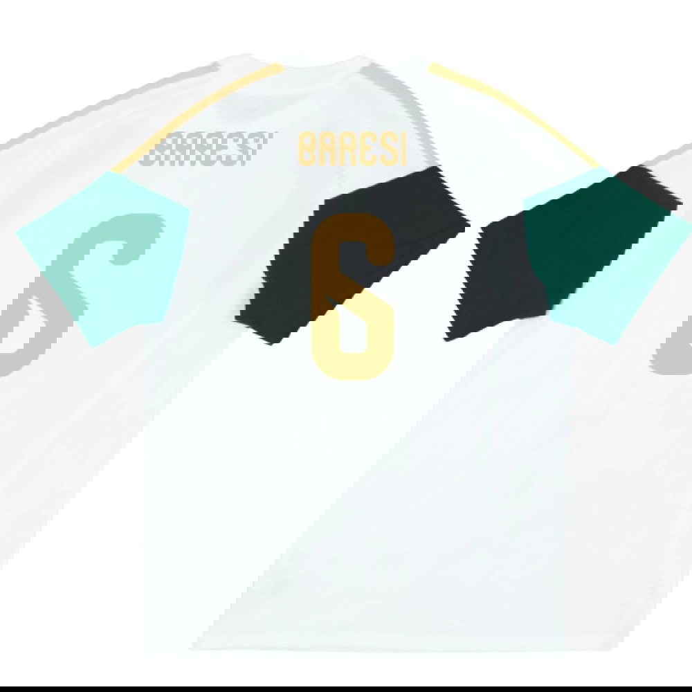 2026-2027 Italy Training Tee (White) (Baresi 6)