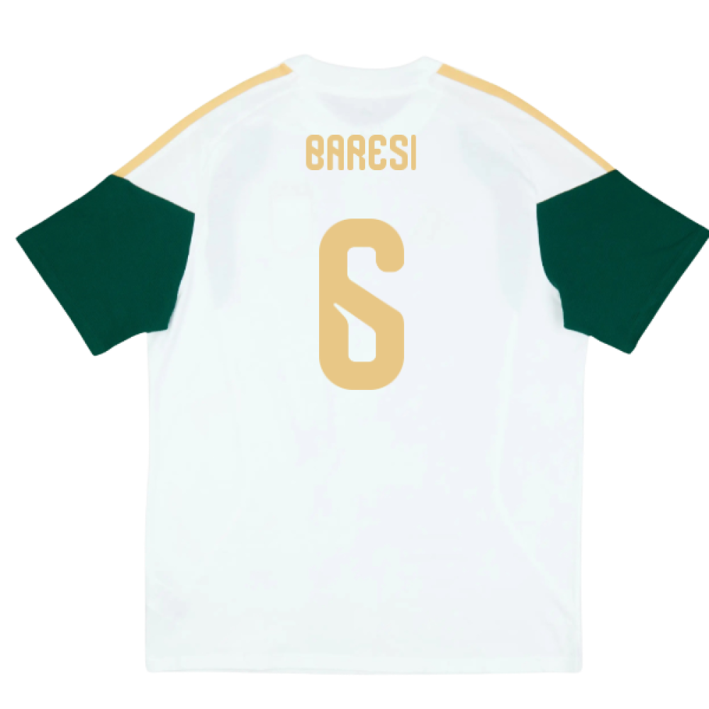 2026-2027 Italy Training Tee (White) (Baresi 6)