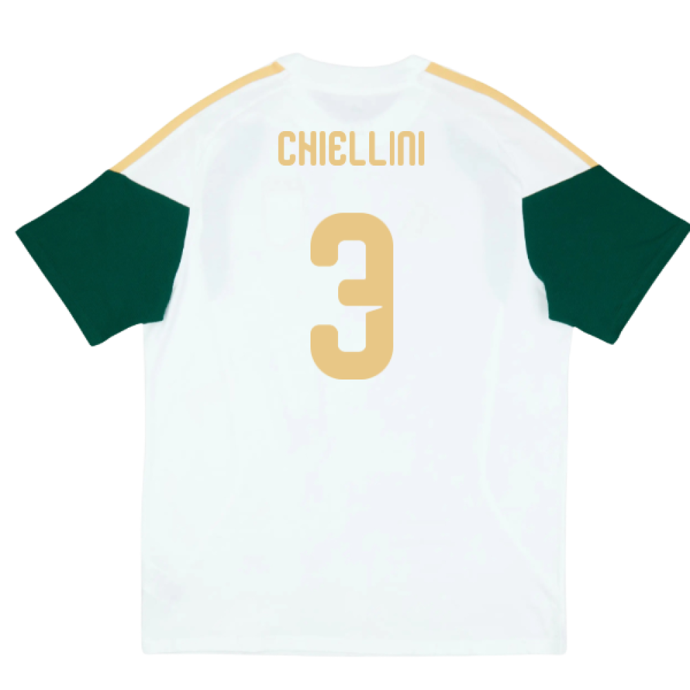 2026-2027 Italy Training Tee (White) (Chiellini 3)