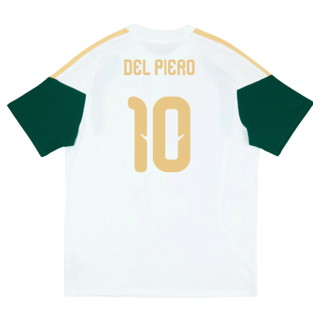 2026-2027 Italy Training Tee (White) (Del Piero 10)