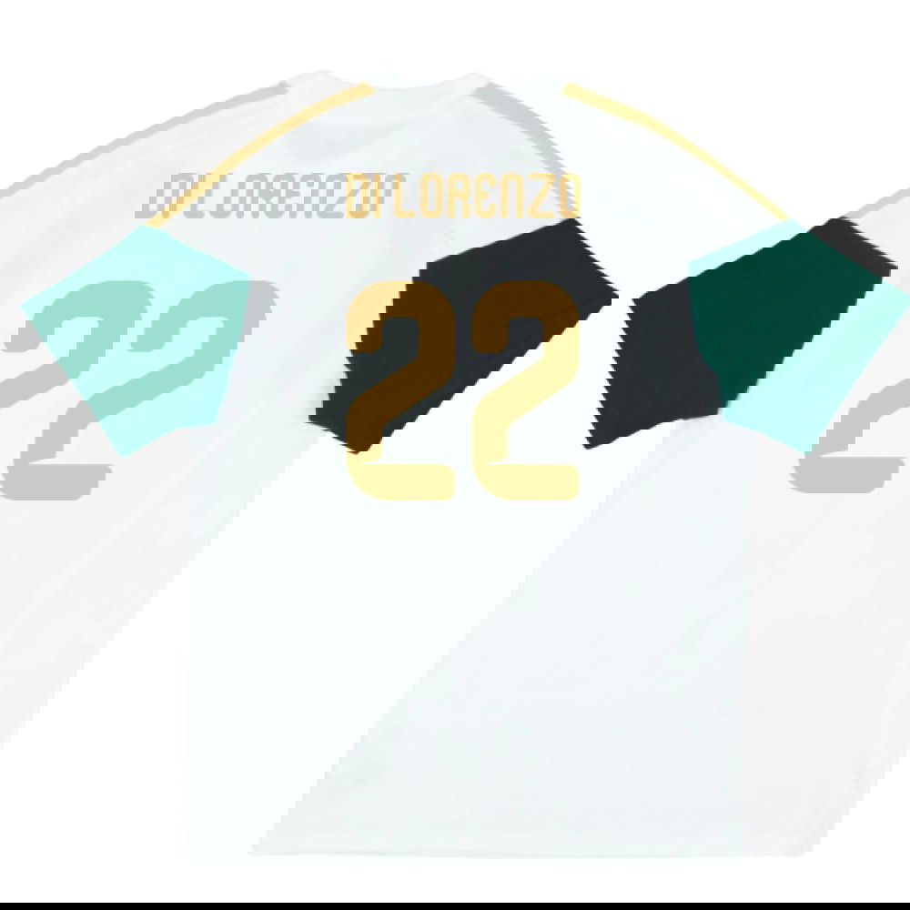 2026-2027 Italy Training Tee (White) (Di Lorenzo 22)