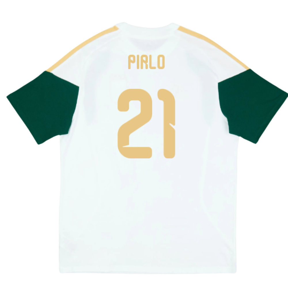 2026-2027 Italy Training Tee (White) (Pirlo 21)