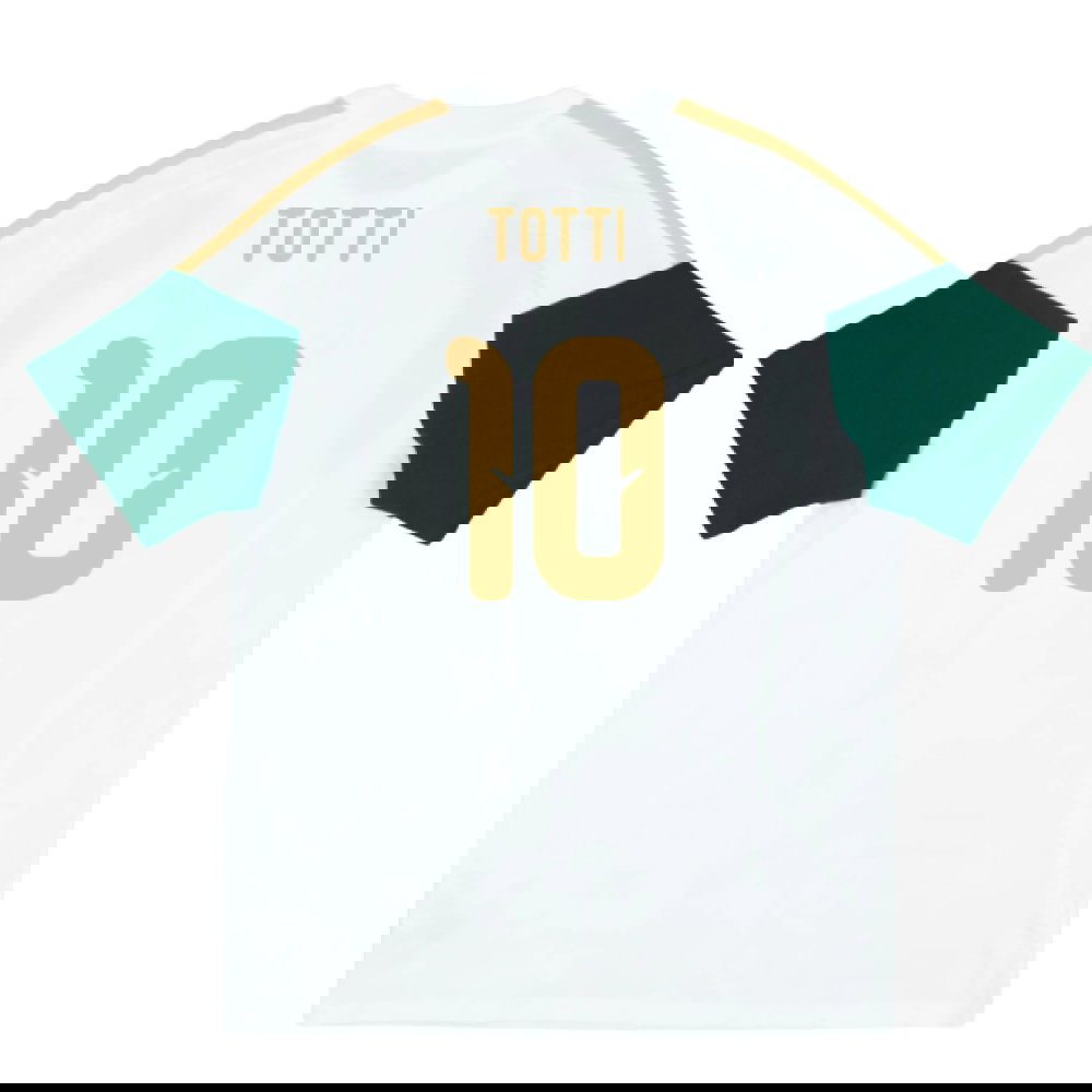 2026-2027 Italy Training Tee (White) (Totti 10)