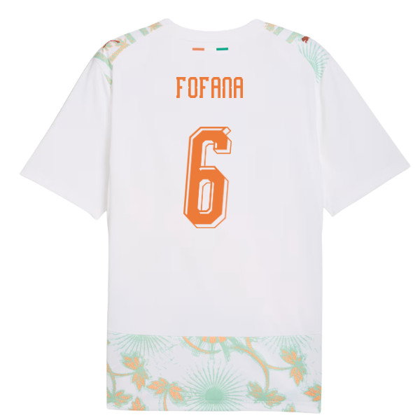 2026-2027 Ivory Coast Away Shirt (Fofana 6)