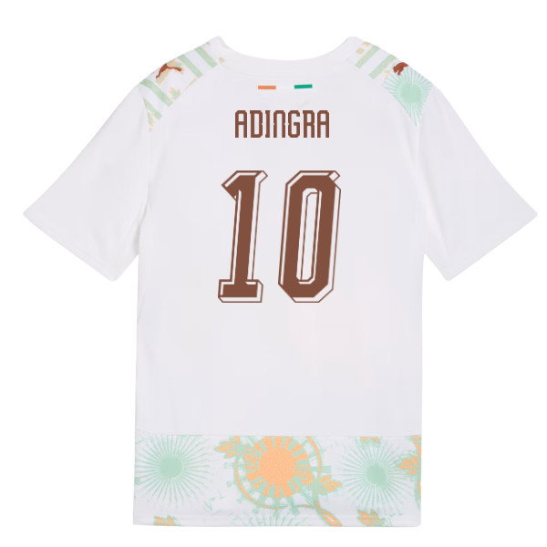 2026-2027 Ivory Coast Away Shirt (Kids) (Adingra 10)