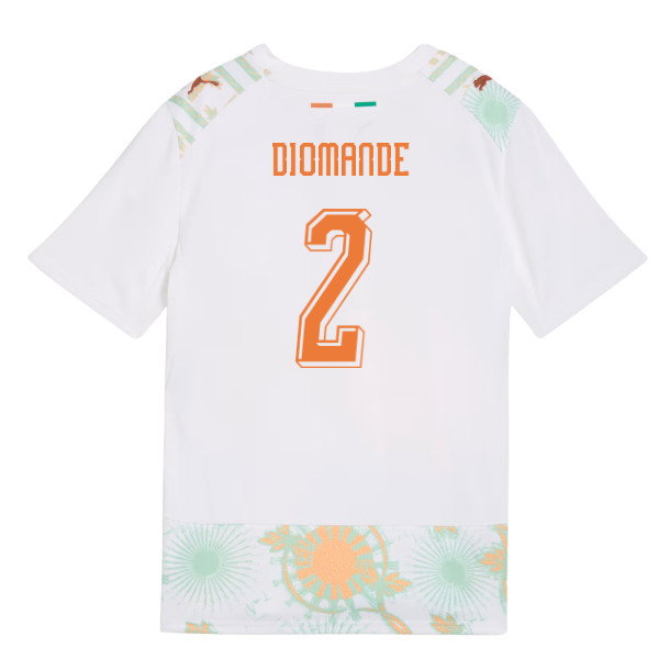 2026-2027 Ivory Coast Away Shirt (Kids) (Diomande 2)