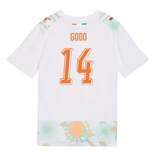 2026-2027 Ivory Coast Away Shirt (Kids) (Godo 14)