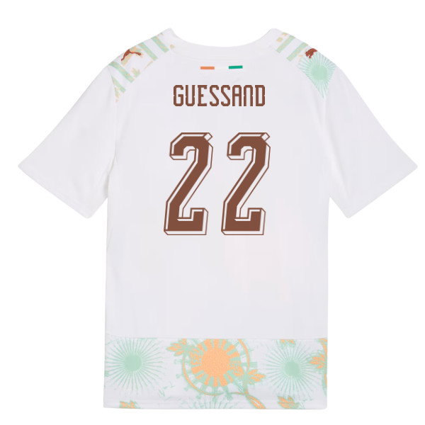 2026-2027 Ivory Coast Away Shirt (Kids) (Guessand 22)