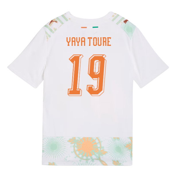 2026-2027 Ivory Coast Away Shirt (Kids) (Yaya Toure 19)