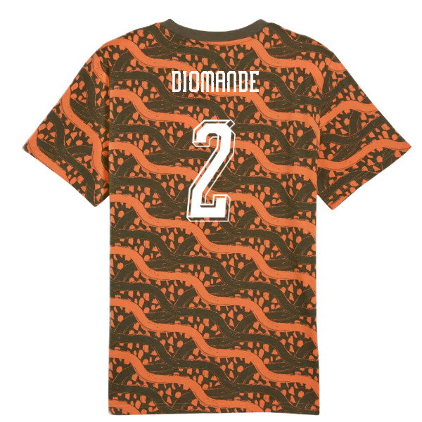 2026-2027 Ivory Coast FtblCulture Tee AOP (Black) (Diomande 2)