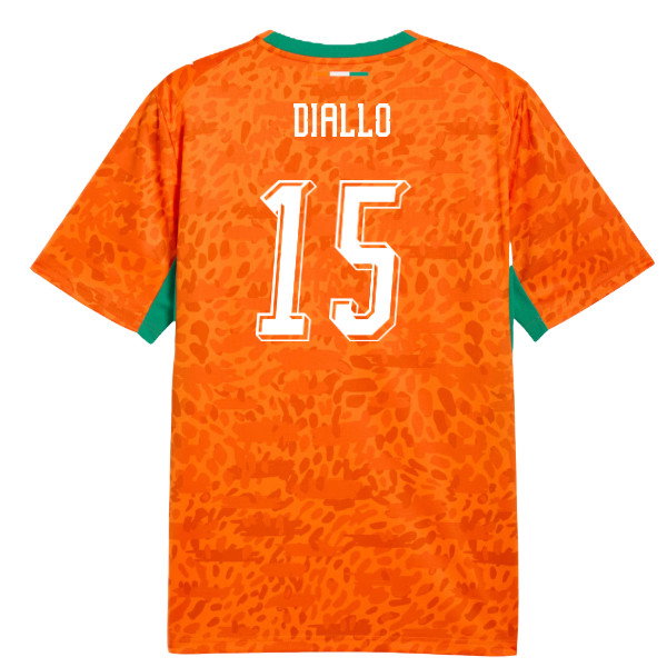 2026-2027 Ivory Coast Home Shirt (Diallo 15)