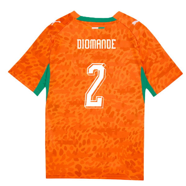 2026-2027 Ivory Coast Home Shirt (Kids) (Diomande 2)