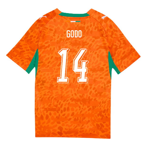 2026-2027 Ivory Coast Home Shirt (Kids) (Godo 14)