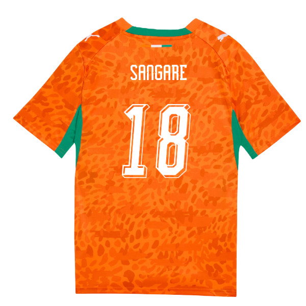 2026-2027 Ivory Coast Home Shirt (Kids) (Sangare 18)