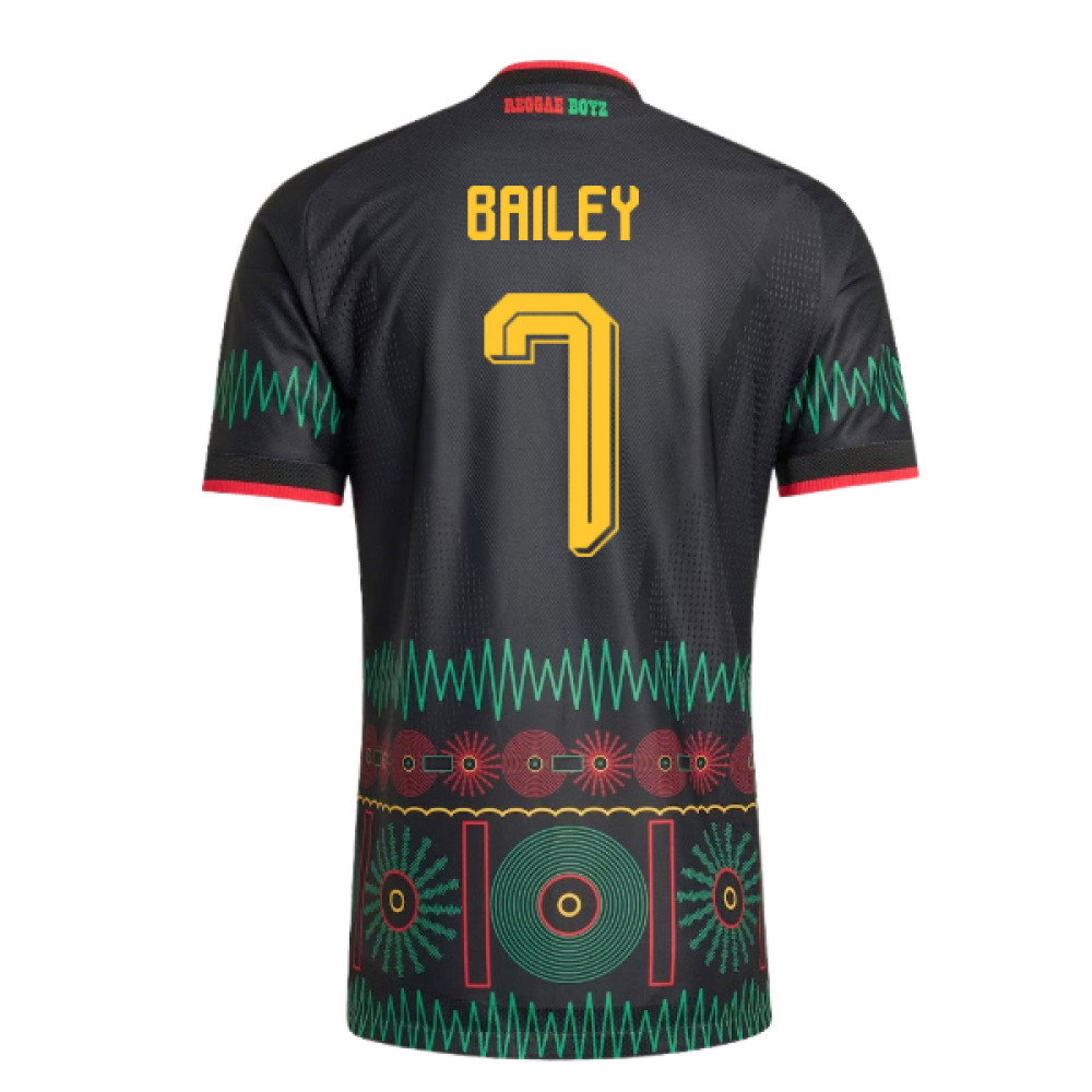 2026-2027 Jamaica Authentic Away Shirt (Bailey 7)